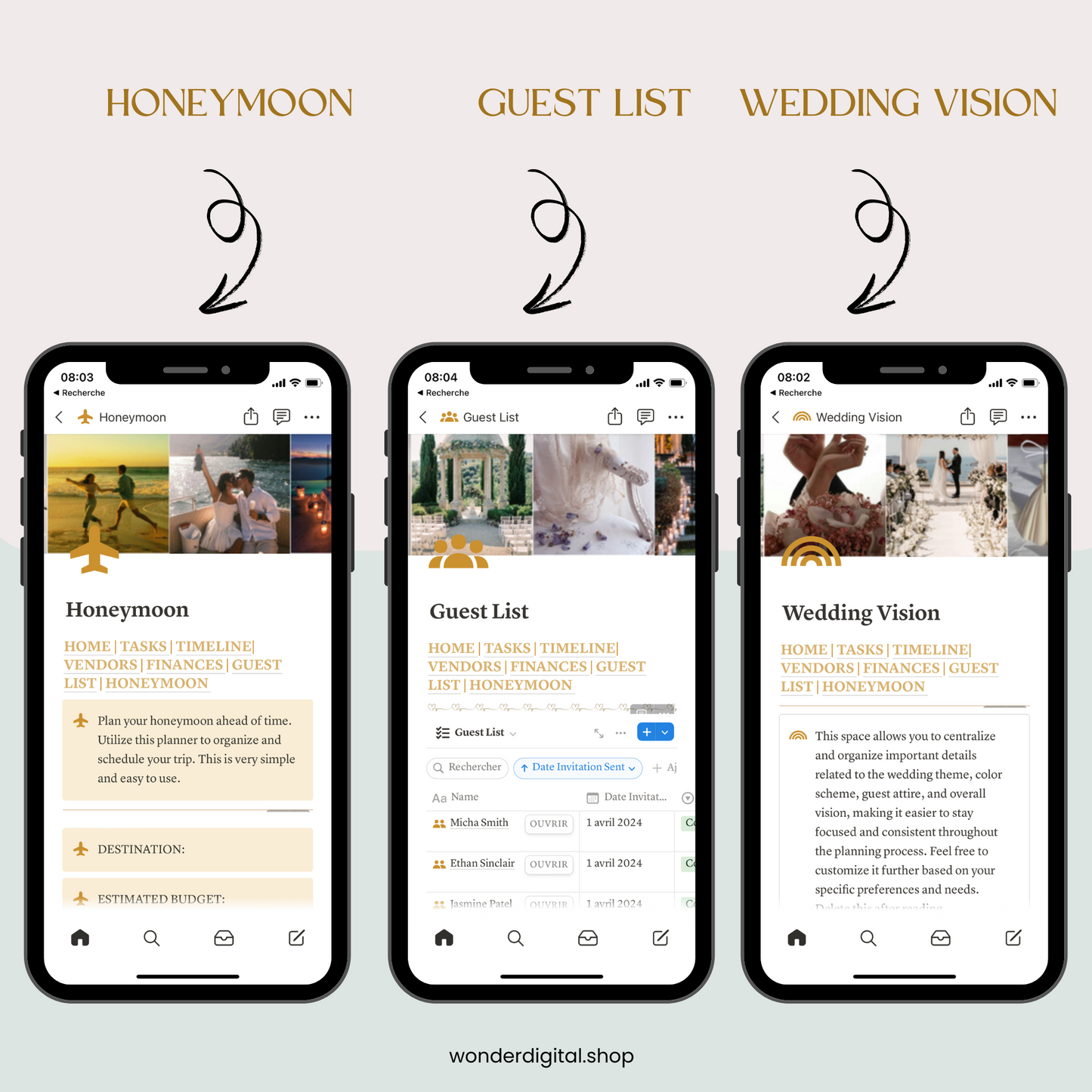 Notion Wedding Planner Template - Organize Your Special Day with Ease