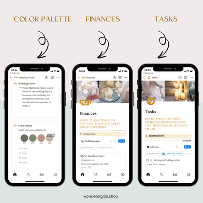 Notion Wedding Planner Template - Organize Your Special Day with Ease