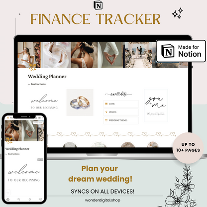 Notion Wedding Planner Template - Organize Your Special Day with Ease