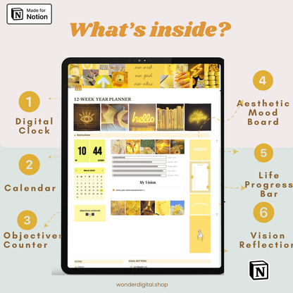 Maximize Productivity with Notion 12-Week Year Planner