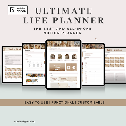 Enhance Your Life with Ultimate Notion Life Planne