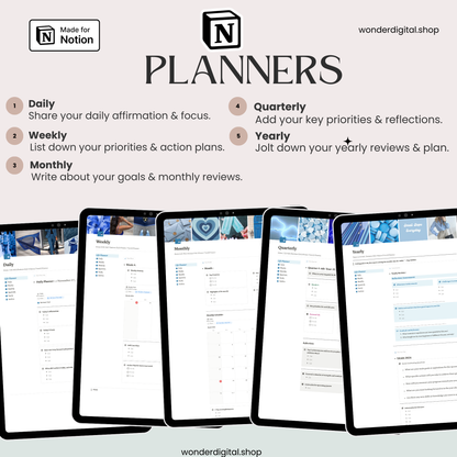 Ultimate Life & Business Planner: Notion Template