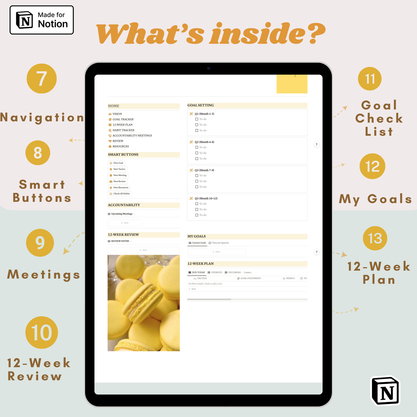 Maximize Productivity with Notion 12-Week Year Planner