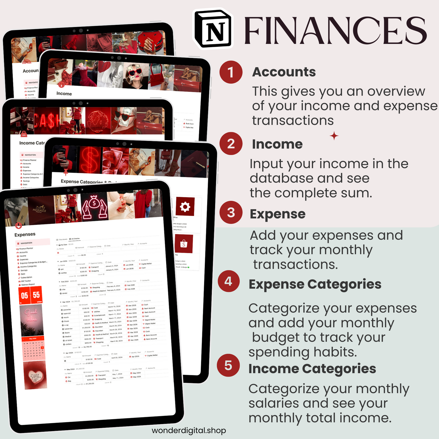 Streamline Finances with Notion Finance Tracker Template