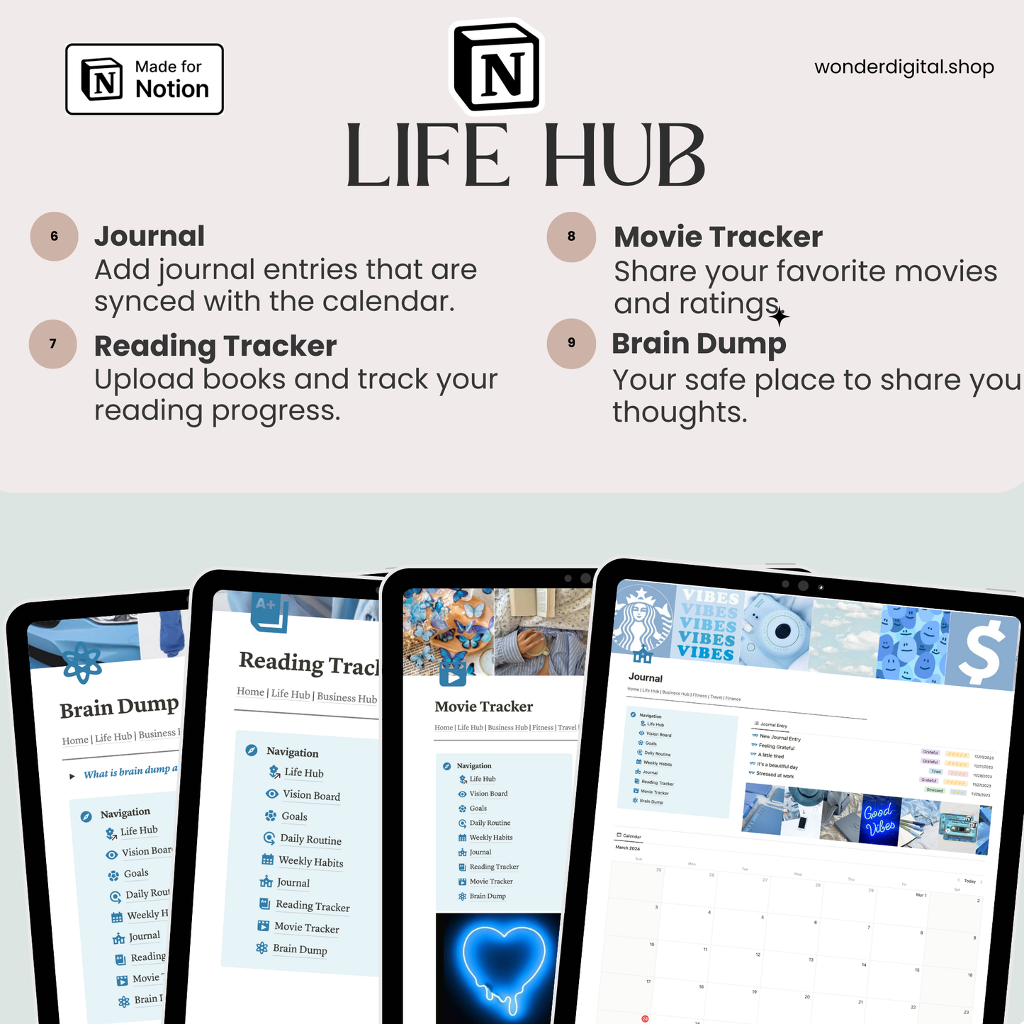 Ultimate Life & Business Planner: Notion Template