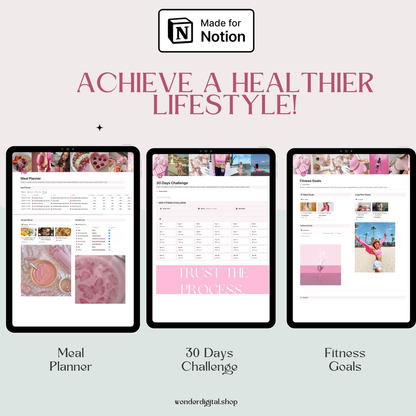 Notion Fitness Planner Template: Ultimate Workout and Progress Tracker