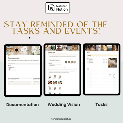 Notion Wedding Planner Template - Organize Your Special Day with Ease